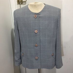 VINTAGE NANCY PLAID JACKETS SIZE 13